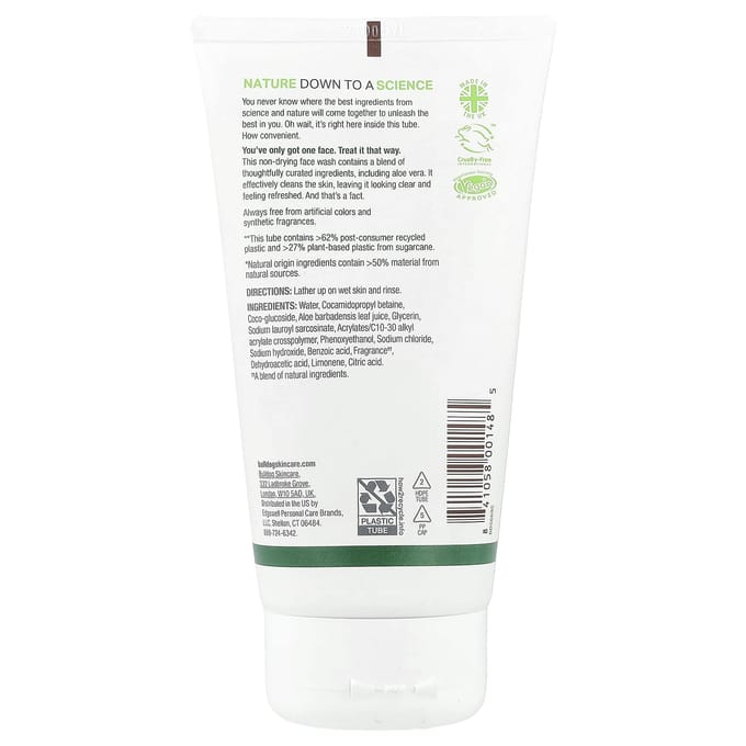 Bulldog Skincare pour hommes, nettoyant visage original, 140 ml (150 ml) brown