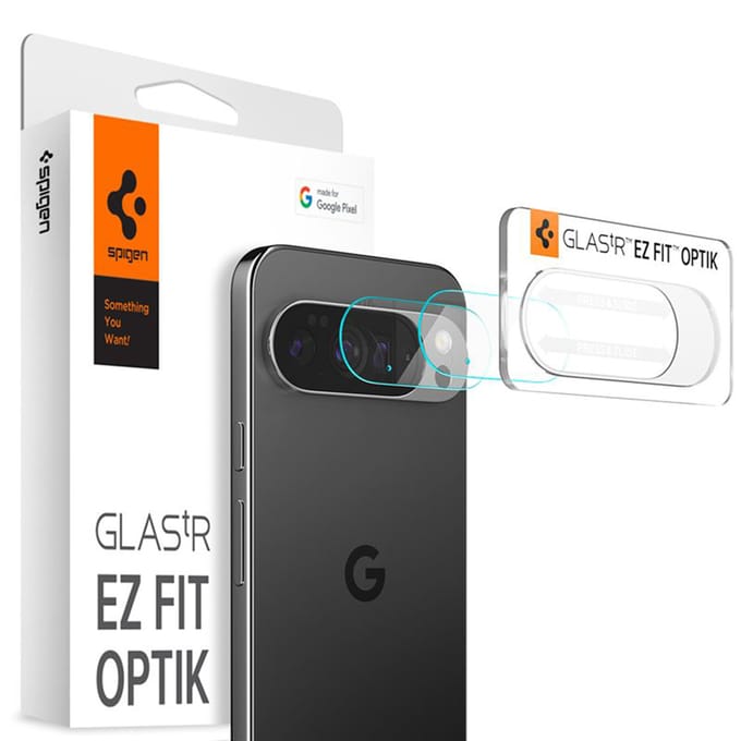 Spigen Camera Lens Protector Geschikt voor Google Pixel 10 Pro - Glas.tR EZ Fit Optik Pro - 9H Tempered Glass - Gemakkelijke Installatie - Transparant 2-Pack