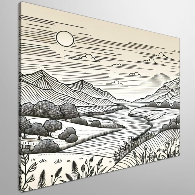 Kunstprint | Wanddecoratie | Canvas | 100 × 100 cm