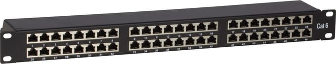 DSIT CAT5e FTP patchpaneel - 48 poorts