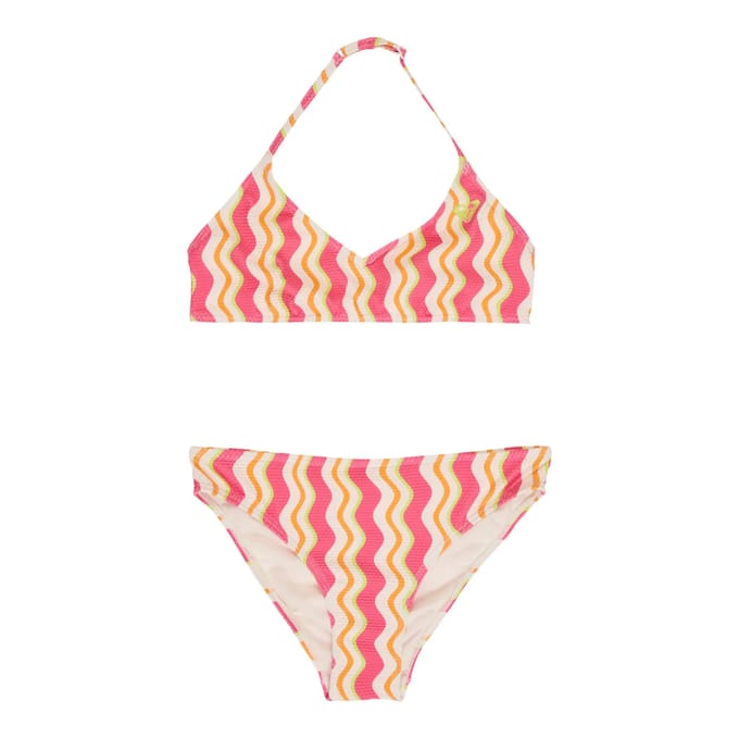 Roxy Bold Waves Basic Triangle Bralette Bikini Roze 16 Years Meisje