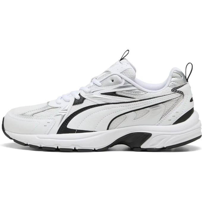 Sneakers met labelprint model 'Milenio'
