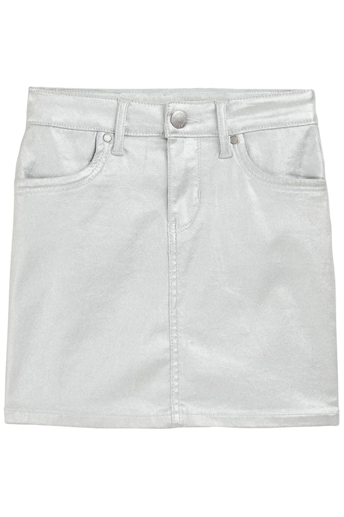 We Fashion Skirt Mini Length Silver Maat: 92 | Rokken Outlet | kids | Zilver