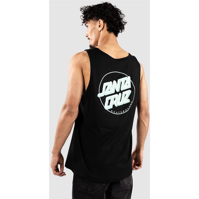 Santa Cruz Partial Dot Vest zwart