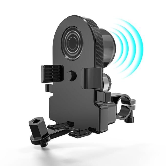 Multifunctionele Fiets BT Speaker met Mobiele Telefoonhouder voor Mountainbiken en Wielrennen