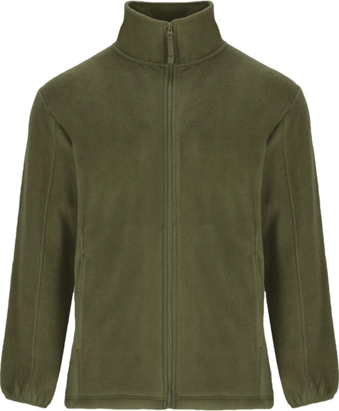 Leger Groen Premium Fleece unisex vest Roly Artic maat L