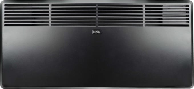 vaste keramische ventilatorkachel 1800w zwart - black+decker - BXSH1800E
