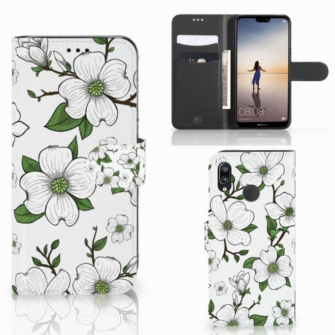 Samsung Galaxy A30 Hoesje Dogwood Flowers