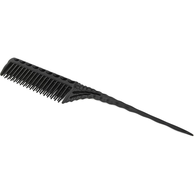 Professionele Haarborstel Kam Kapper Salon Kam Kapsel Styling ToolsZwart zwart