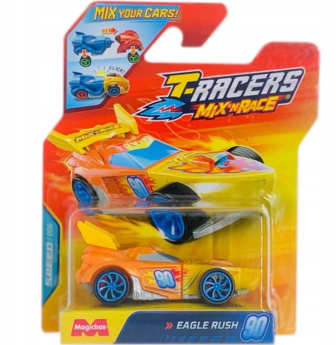 T-Racers 2.0 Eagle Rush 90 Mix 'n Race Auto - Nieuwe Serie
