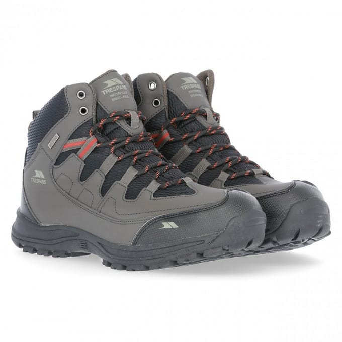 Trespass Heren Finley Waterdichte Wandelschoenen (Koffie)