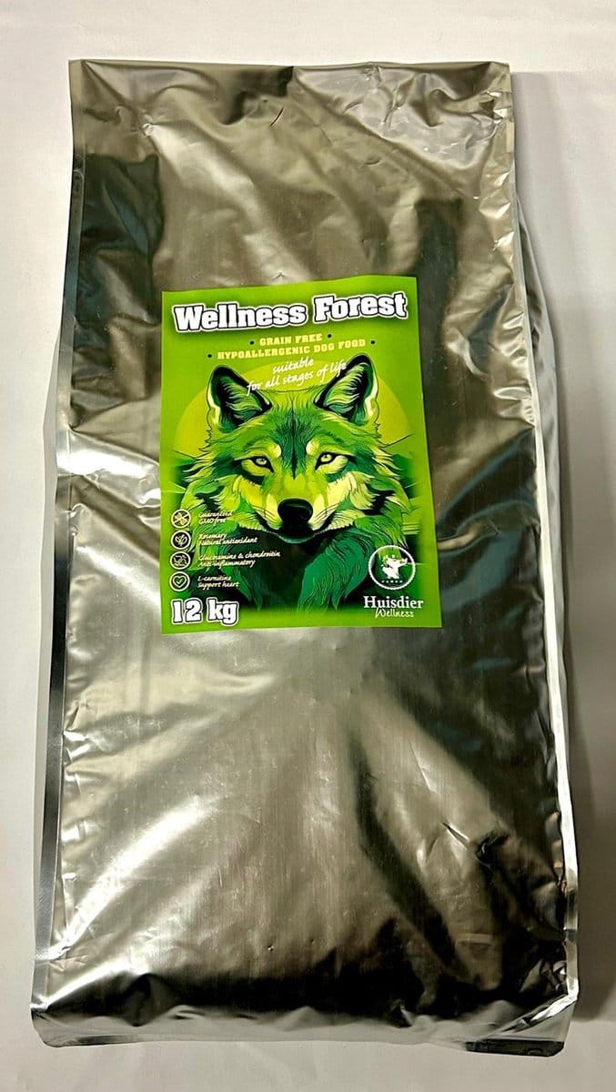 Wolf Wellness Forest - Graanvrije Hondenvoeding - 12 Kg