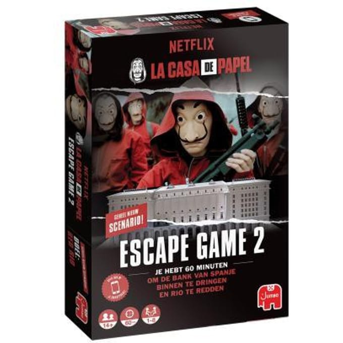 Jumbo Casa de Papel - Escape Game 2 Bordspellen