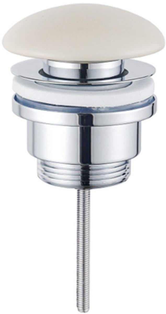 FugaFlow Eccelente Anta Klikwaste Afvoerplug - keramiek - beige
