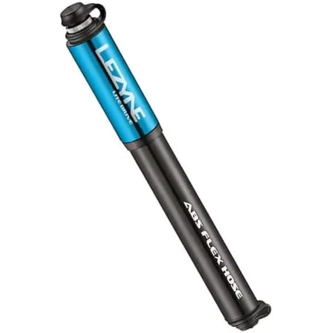 Lezyne Lite Drive Mini Pomp, blue glossy