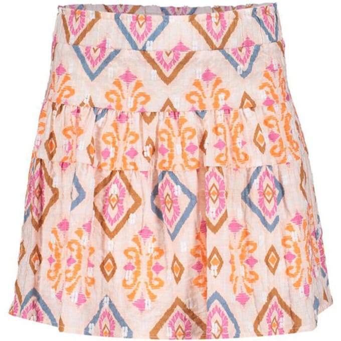 Geisha - Skirt all over print - Roze - Maat 152