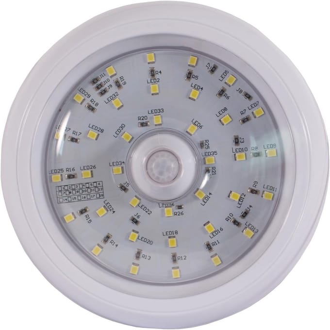 Interieur Koepellamp met Ingebouwde Schakelaar en 36 Heldere LED's