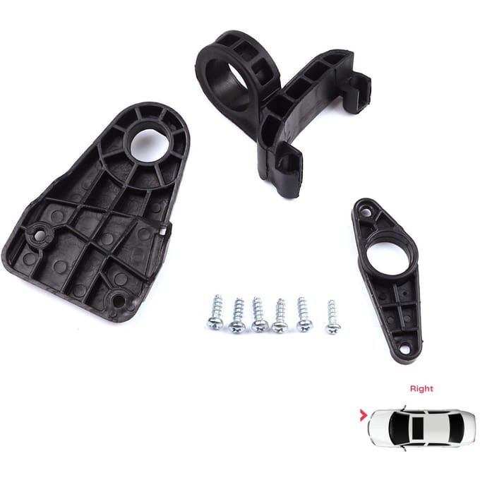 BHL561-2 Support de Phare Support de Montage Kit de Languettes de Réparation Côté Droit pour Skoda Octavia MK3 5E 2012-2019 5E0998226