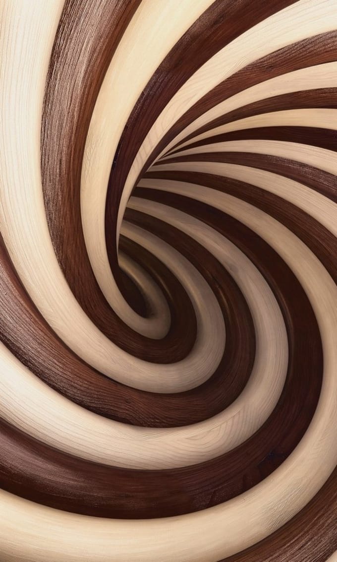 Fotobehang - Twisted Tunel 150x250cm - Vliesbehang