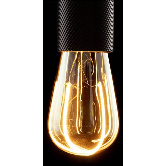 Segula LED Illusion ST64 Halvemaan E27 4W dimbaar smoke
