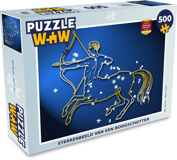 Puzzel Sterrenbeeld - Boogschutter - Sterren - Legpuzzel - Puzzel 500 stukjes