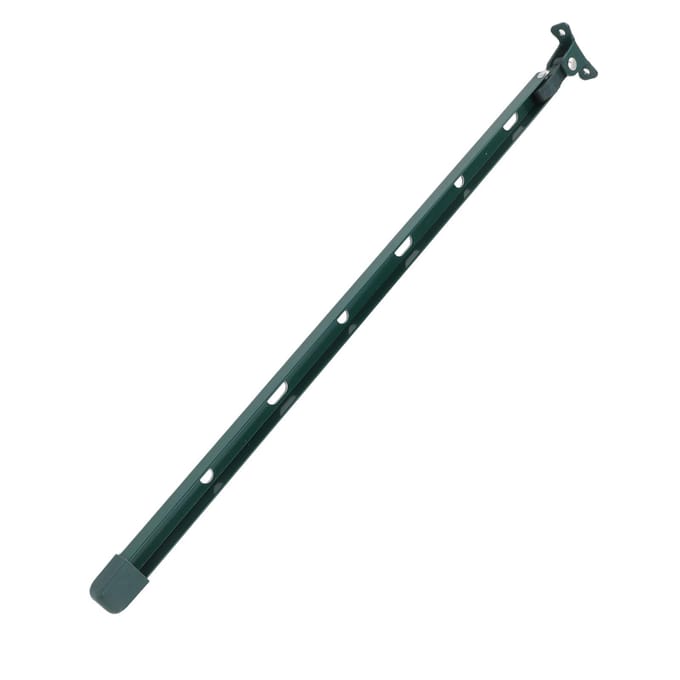Kassenraamuitzetter Stevig Aluminium Handmatige Kas Dakraamopener Stangenset met 6 Schroeven groen