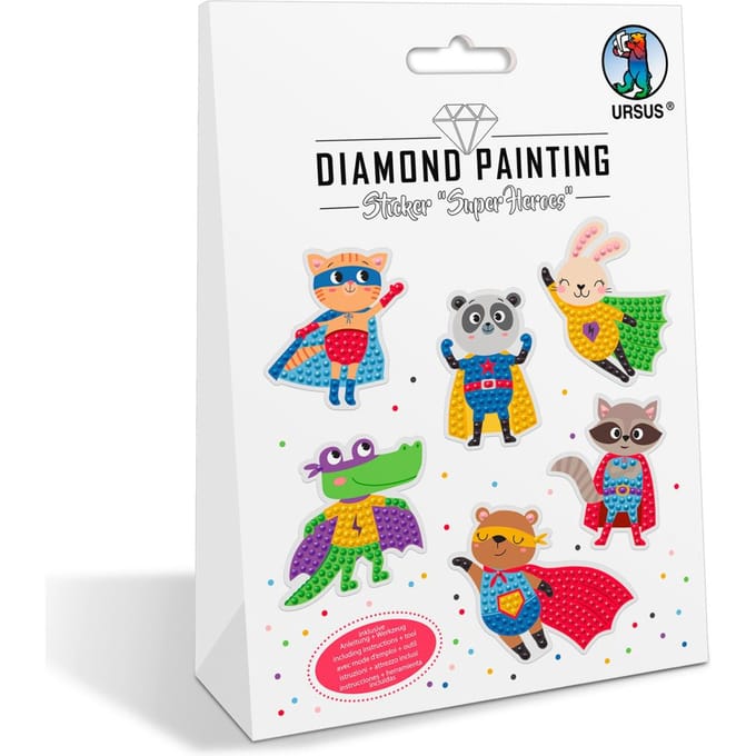 Diamond Sticker - Super heroes