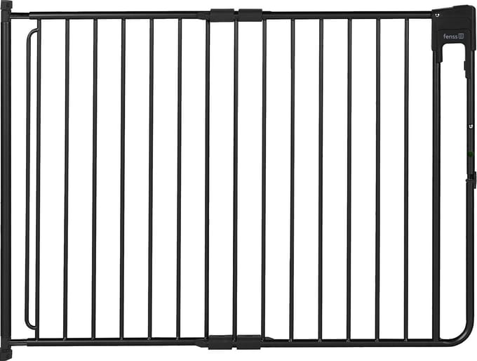 Fenss Safetydoor schroefhek metaal verstelbaar Black unisex