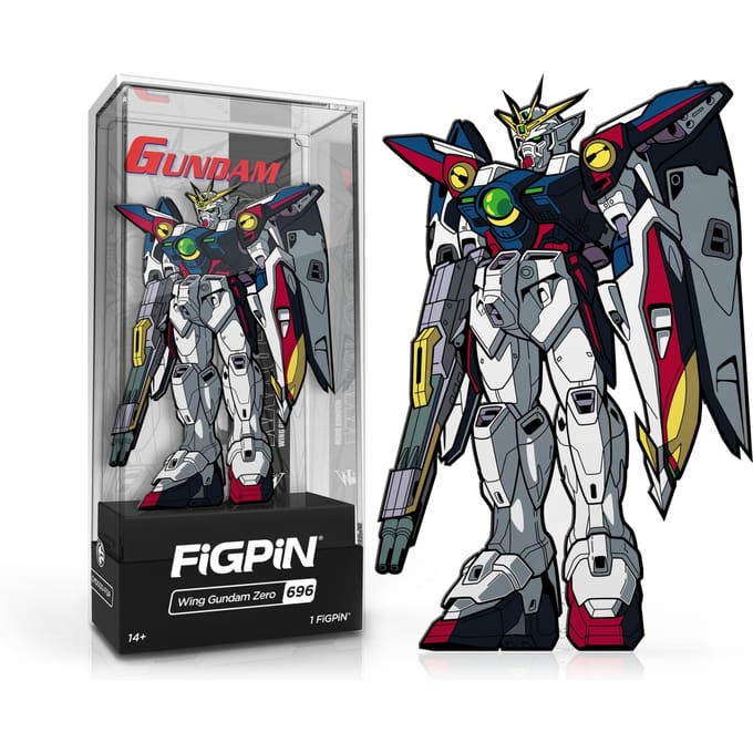 FiGPiN Gundam Wing Gundam Zero 3  Enamel Pin #697