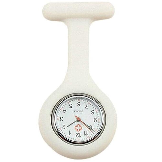 Verpleegster Horloge - Zusterhorloge - Siliconen - Wit