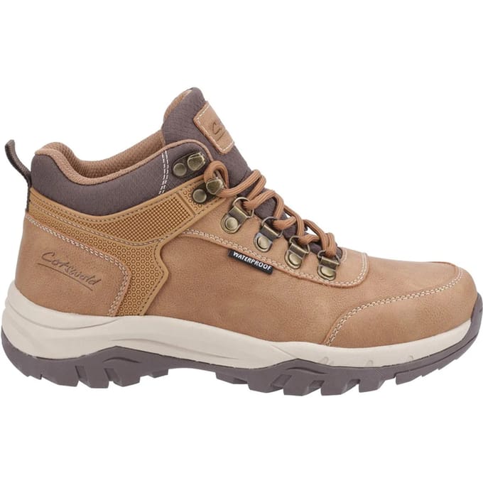 Cotswold Dames Overbury Wandelschoenen (Tan)