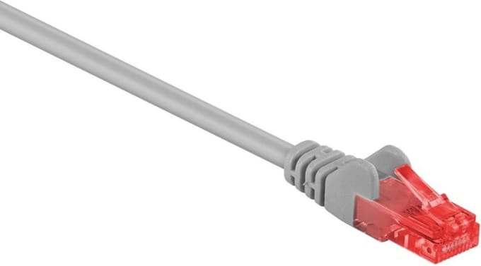 Goobay  Netwerkkabel - CAT6 - Grijs - 10 m