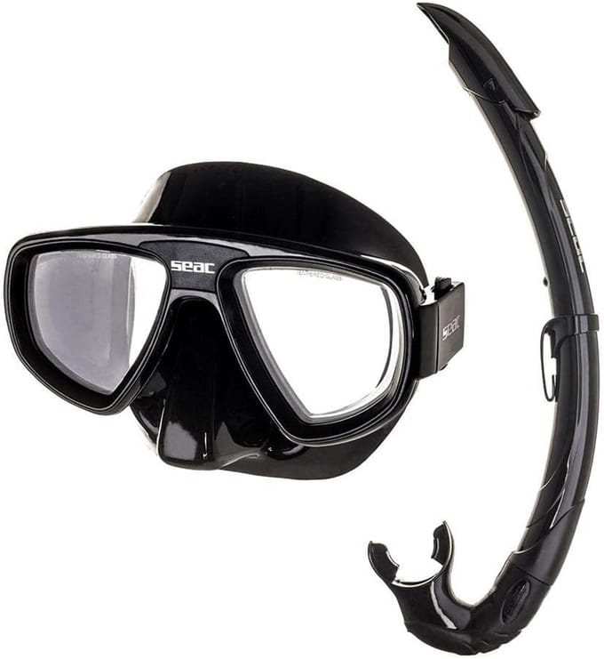 Duikmasker en Snorkelset met Optische Lenzen