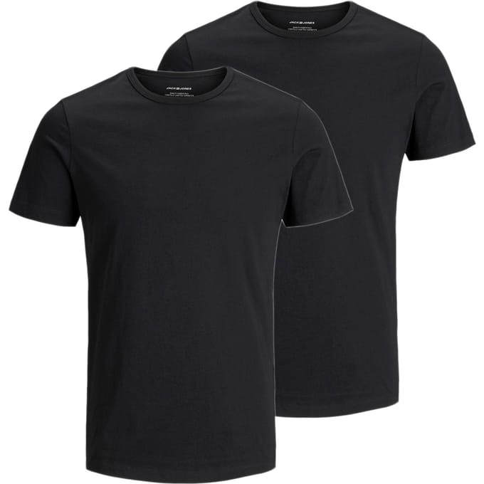 JACK & JONES - JACBASIC CREW NECK TEE SS 2 PACK Heren T-shirt