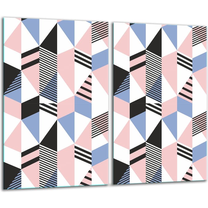 TMK ArtDeko - Snijplank - Glas - 30x52 cm - Mozaïek