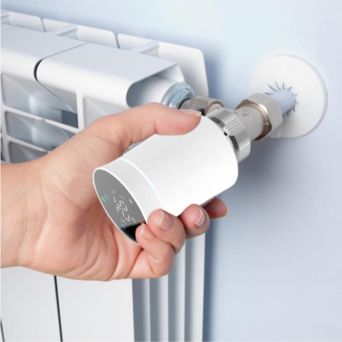 Tuya Zigbee TRV Thermostatische Klep LED Display Scherm Intelligent Huis Huishouden Leven Temperatuur veelkleurig