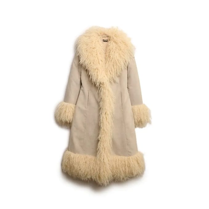 Damesjas Superdry Long Afghan