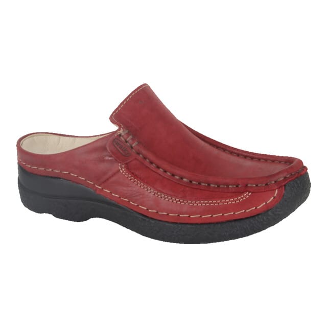 Wolky Dames Klompen 06202 Roll Slide Rood