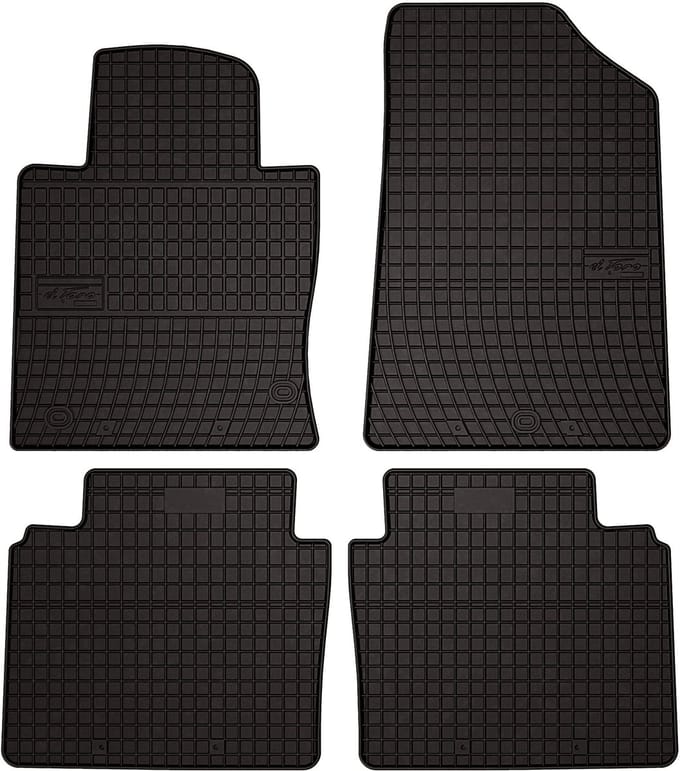 Wielganizator SolidPRO Serie - Auto Rubbermatten - Kia Optima IV SW - Zwart - Passend