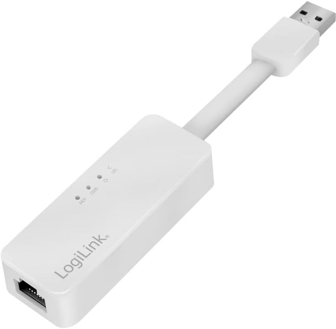 Netwerk Adapter - Ethernet USB - Internet Verbinding - Snelle Data Overdracht - 10/100 Mbit/s - Wit
