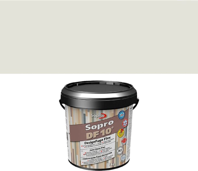 Sopro DF 10 voegmortel flexibel 1 kg, licht grijs (nr. 16)