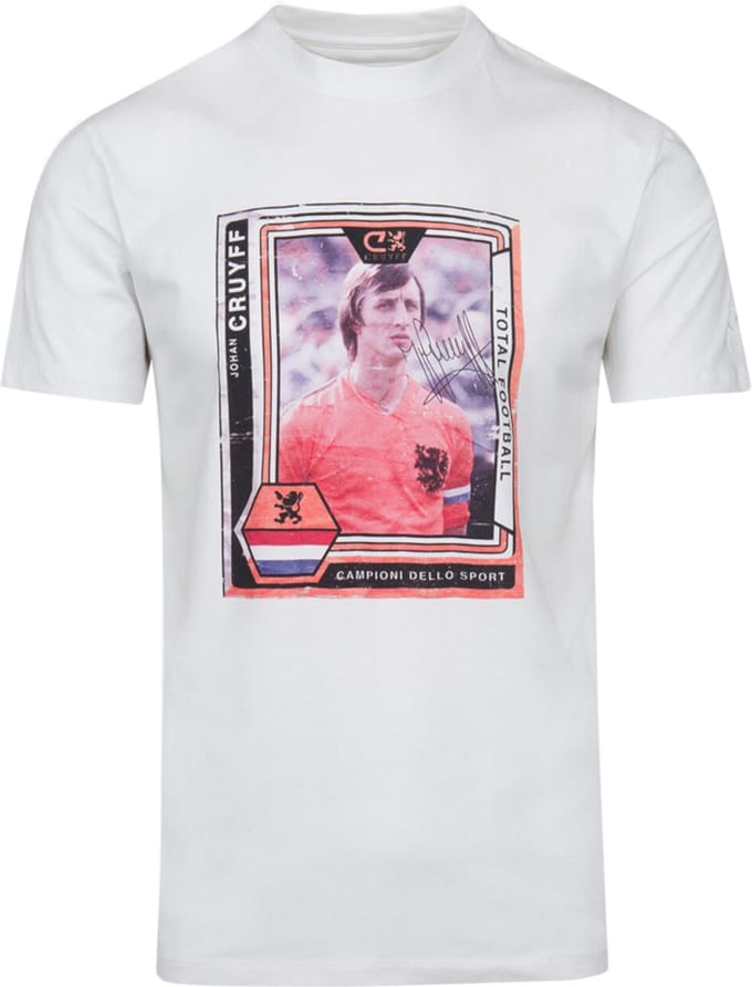 Cruyff - Memorial Nederlands Elftal T-Shirt - Wit - M