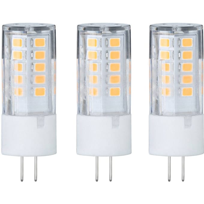 Standaard 12 V LED stiftfitting G4 Set van 3 3x300lm 3x3W 2700K Helder