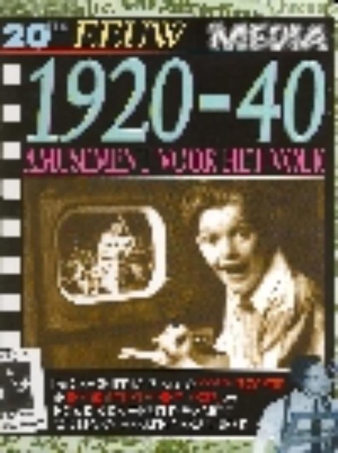 20ste eeuw Media 1920-1940 Amusement voor het volk - S. Parker