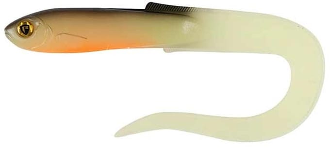 Fox Rage Slick Eel 35cm - Kleur : UV Hot Olive