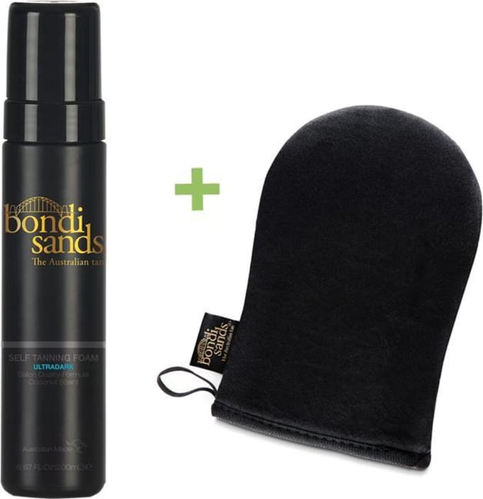 Bondi Sands Self Tanning Foam Ultra Dark & Application Handschoen Set