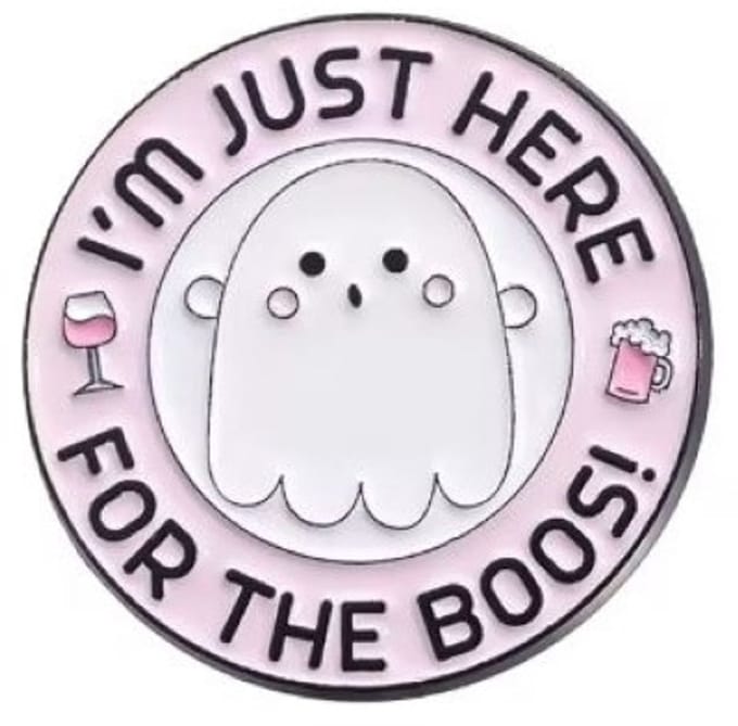 Pin Broche - enamel pin - kledingspeld - Boo’s spook