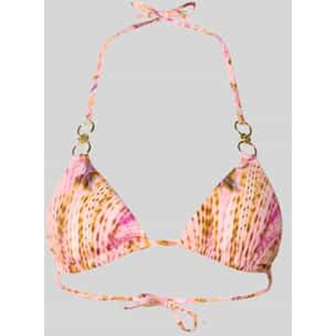 Bikinitop met logodetail model 'Ines'