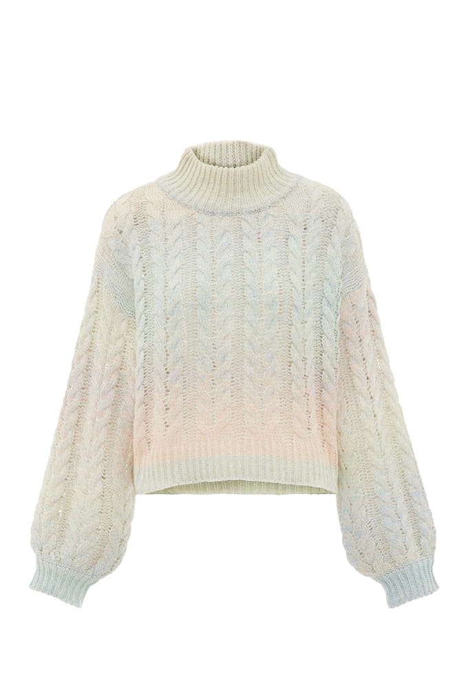Mymo Jumper Dames Blauwmunt