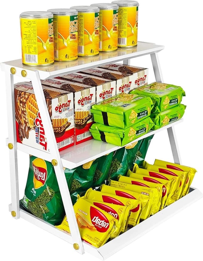 Bureau Organizer - Documentenhouder - Bureau Opruimen - 3 Lagen - 17.7x13x15.7 inch - Wit